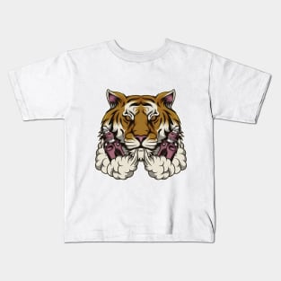 Wild tiger the e cig hunter Kids T-Shirt